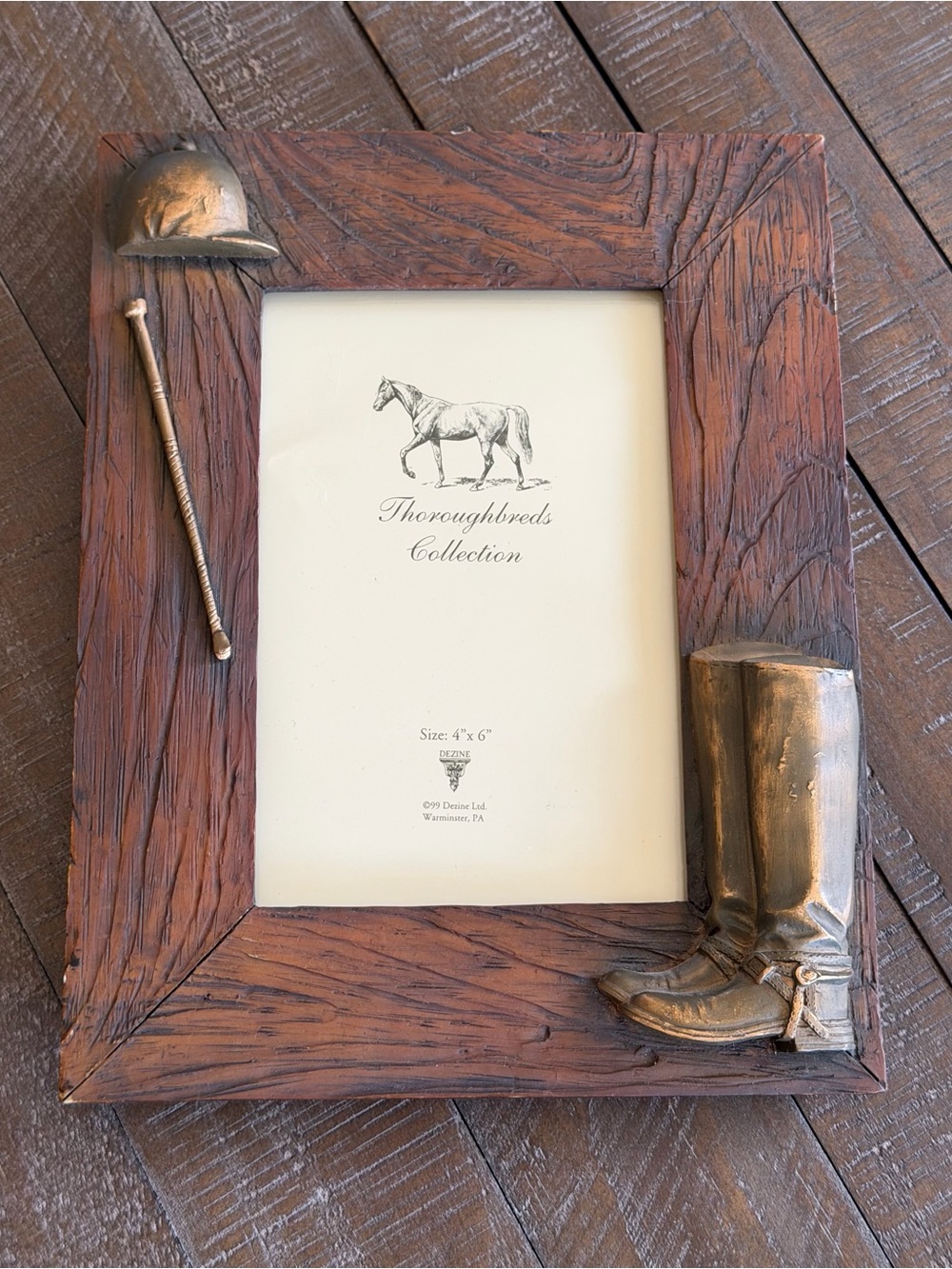 Equestrian Thoroughbreds Collection 4x6 Picture Frame